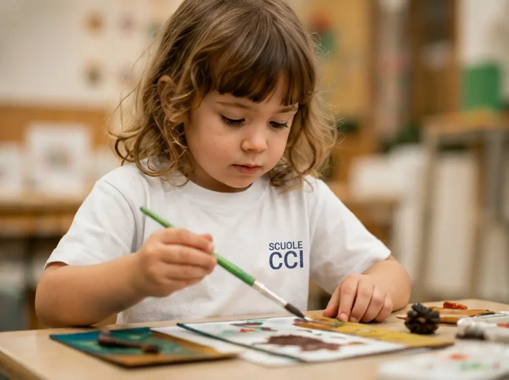 Docentes nativos de italiano en el jardín plurilingüe Scuole CCI