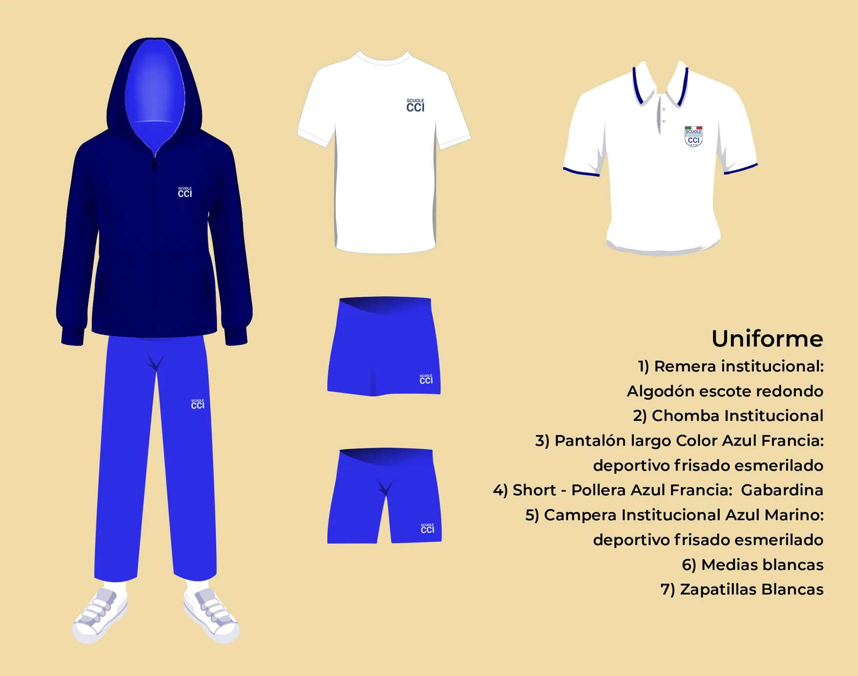Uniforme Nivel Inicial Scuole CCI